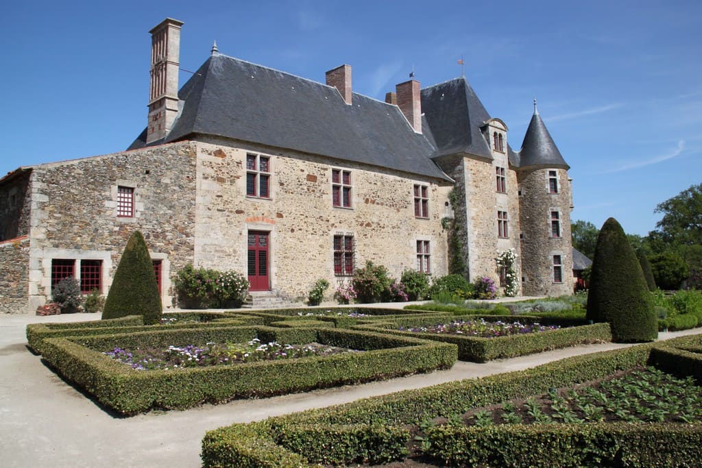 Image montrant l'arrière du logis de la Chabotterie