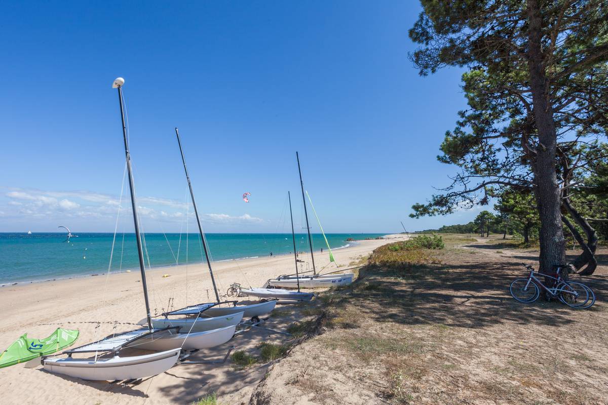 Image d'une plage de l'Ile d'Yeu