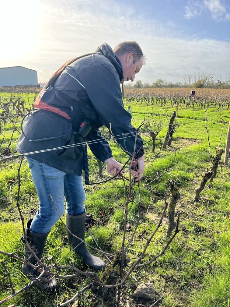 Freddy, associé du Vignoble Epiard