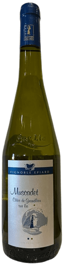 Image de la bouteille du muscadet aop cotes de grandlieu sur lie