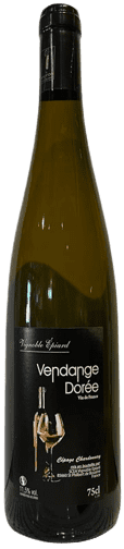 Image de la bouteille vendange dorée